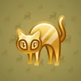 Scared Cat #6244 Scared Cat #6244