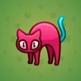 Scared Cat #6283 Scared Cat #6283