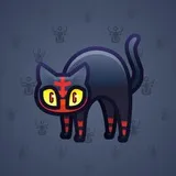 Scared Cat #6392 Scared Cat #6392