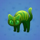 Scared Cat #6394 Scared Cat #6394