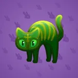 Scared Cat #6410 Scared Cat #6410
