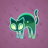 Scared Cat #6422 Scared Cat #6422