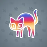 Scared Cat #6500 Scared Cat #6500