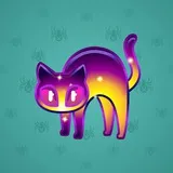 Scared Cat #6532 Scared Cat #6532