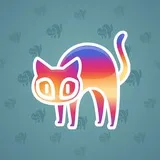 Scared Cat #6555 Scared Cat #6555