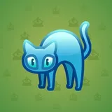 Scared Cat #6649 Scared Cat #6649