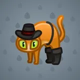 Scared Cat #6659 Scared Cat #6659