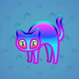 Scared Cat #6680 Scared Cat #6680