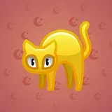 Scared Cat #6713 Scared Cat #6713