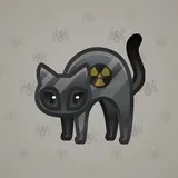 Scared Cat #6717 Scared Cat #6717