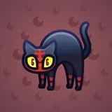 Scared Cat #6720 Scared Cat #6720