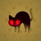 Scared Cat #6725 Scared Cat #6725