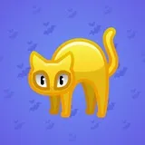 Scared Cat #6730 Scared Cat #6730