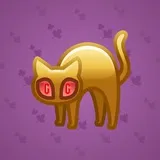 Scared Cat #6732 Scared Cat #6732