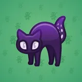 Scared Cat #6736 Scared Cat #6736