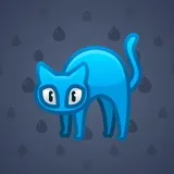 Scared Cat #6745 Scared Cat #6745