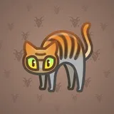 Scared Cat #6770 Scared Cat #6770