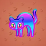 Scared Cat #6776 Scared Cat #6776