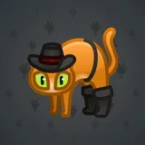 Scared Cat #6807 Scared Cat #6807
