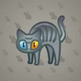 Scared Cat #6842 Scared Cat #6842