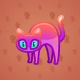 Scared Cat #6846 Scared Cat #6846