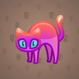 Scared Cat #6858