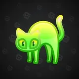 Scared Cat #6860 Scared Cat #6860