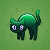 Scared Cat #6880 Scared Cat #6880