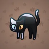 Scared Cat #7093