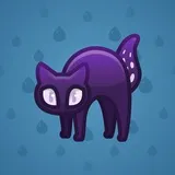 Scared Cat #7121 Scared Cat #7121