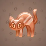 Scared Cat #7155 Scared Cat #7155