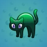 Scared Cat #7176 Scared Cat #7176