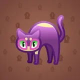Scared Cat #7198 Scared Cat #7198
