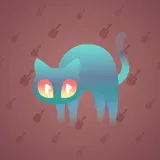 Scared Cat #7213