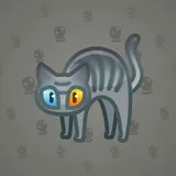 Scared Cat #7228 Scared Cat #7228