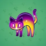 Scared Cat #7484