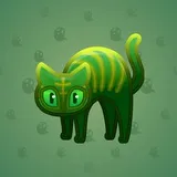 Scared Cat #7508 Scared Cat #7508