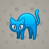 Scared Cat #7510 Scared Cat #7510