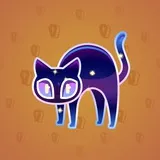 Scared Cat #7511 Scared Cat #7511