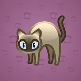 Scared Cat #7542