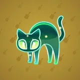 Scared Cat #7564 Scared Cat #7564
