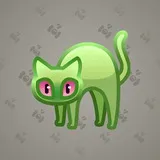Scared Cat #7579 Scared Cat #7579