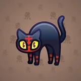 Scared Cat #7595 Scared Cat #7595