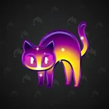 Scared Cat #7608 Scared Cat #7608