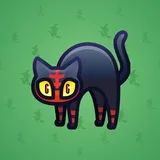Scared Cat #7683 Scared Cat #7683