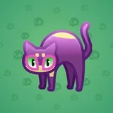 Scared Cat #7776