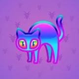 Scared Cat #7842 Scared Cat #7842