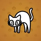 Scared Cat #7853 Scared Cat #7853