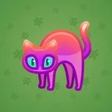 Scared Cat #7903 Scared Cat #7903