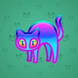 Scared Cat #7925 Scared Cat #7925